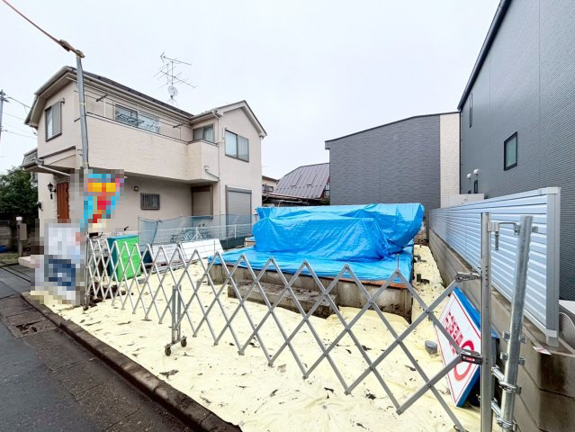 杉並区宮前2丁目　新築戸建の外観|現地写真（2025.10.26撮影）

現地ご見学希望・資料請求などお気軽にお問い合わせ下さい！
03-5990-5201