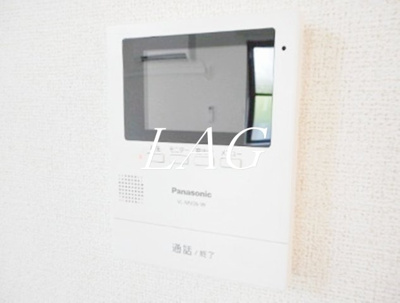 【セキュリティ】 | プラシード | モニター付きインターフォンです。