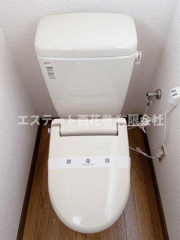 レジデンスサトウBのトイレ