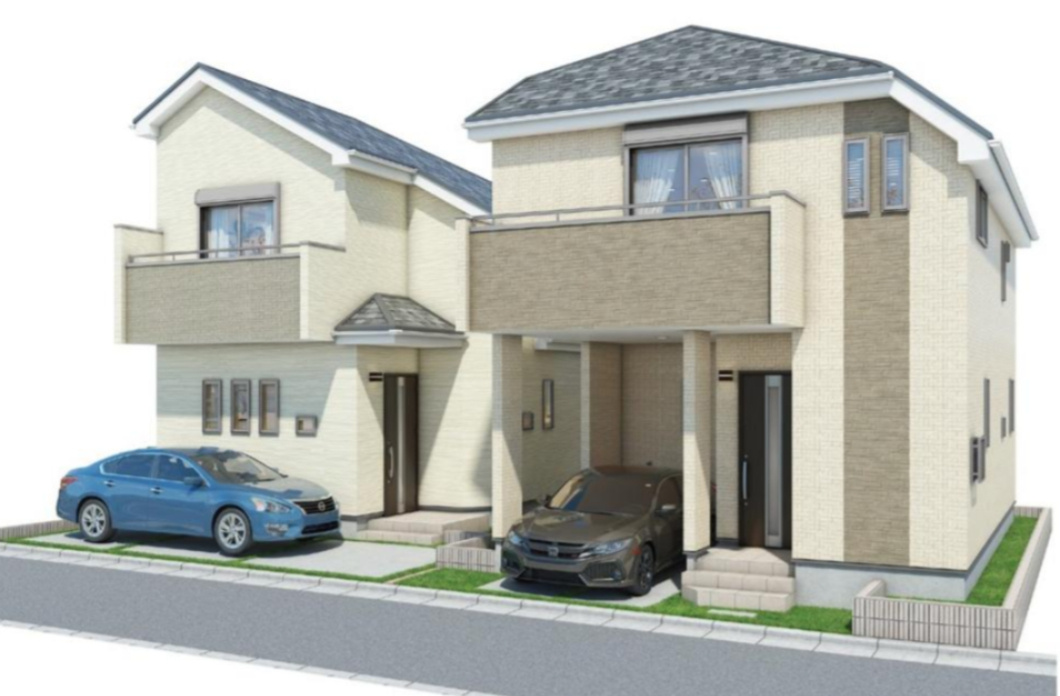 【Heartfull Town】小平市小川西町５丁目の完成予想図