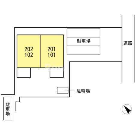 フォレスト九西の区画図