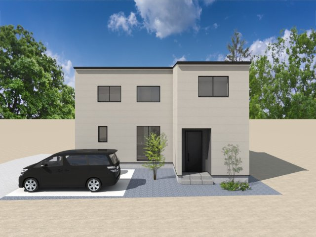 新築戸建　富士市石坂2期1号棟の完成予想図