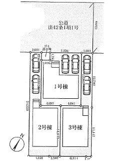 【区画図】 | 越谷市東越谷　新築分譲住宅　全3棟 | ■越谷市東越谷第8　２号棟