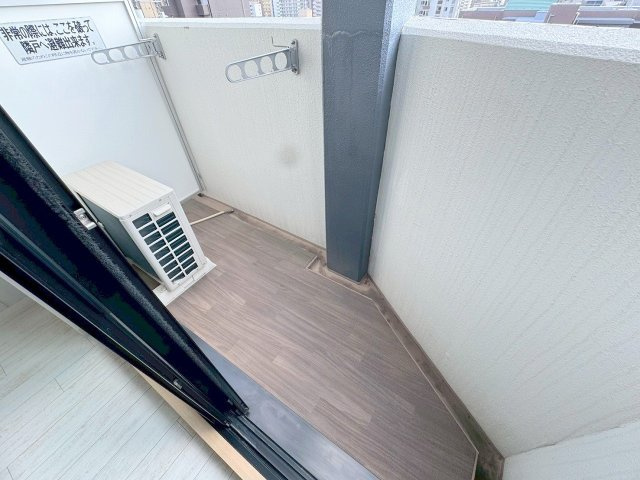 ウインズコート新大阪2のバルコニー
