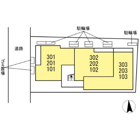 【区画図】 | D-ROOM元横山町