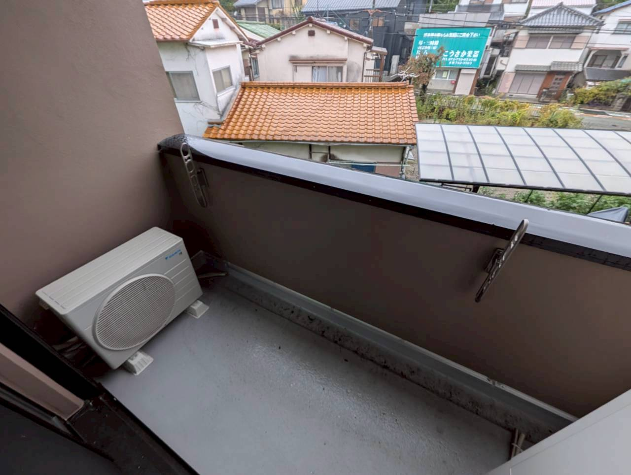 ガーデン花屋敷のバルコニー