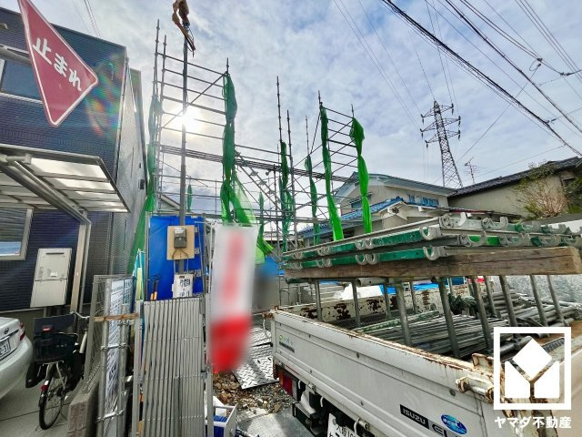 伏見区桃山南大島町　1号棟の外観|10月25日　現地写真更新