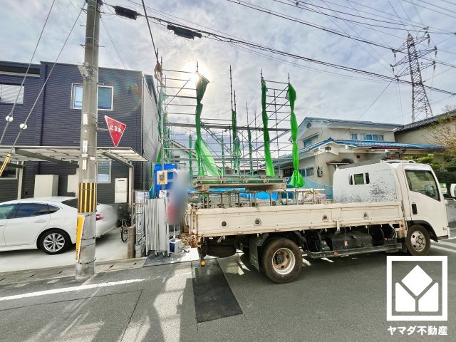 伏見区桃山南大島町　1号棟の外観|10月25日　現地写真更新