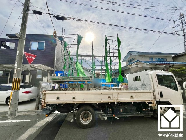 伏見区桃山南大島町　1号棟の外観|10月25日　現地写真更新