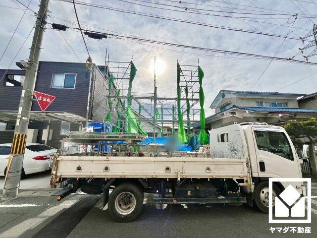 伏見区桃山南大島町　1号棟の外観|10月25日　現地写真更新