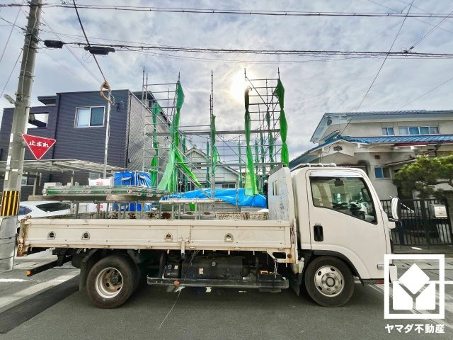 伏見区桃山南大島町　1号棟の外観|10月25日　現地写真更新