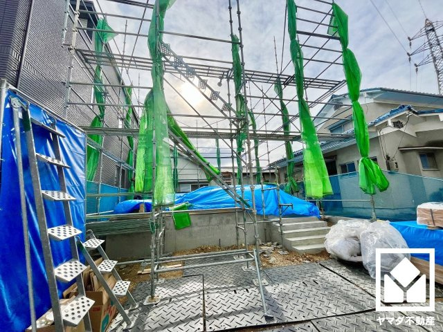 伏見区桃山南大島町　1号棟の外観|10月25日　現地写真更新