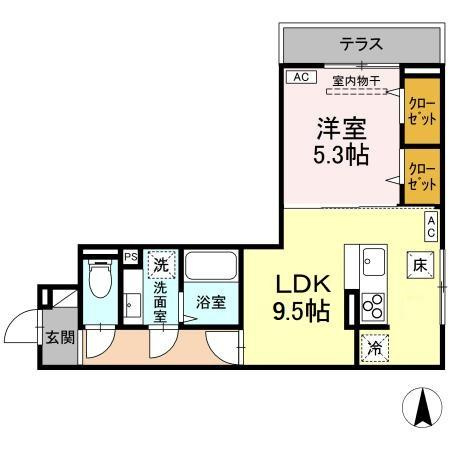 【区画図】 | D-ROOM元横山町