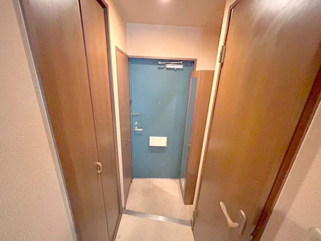 ハイツシグマ2の玄関