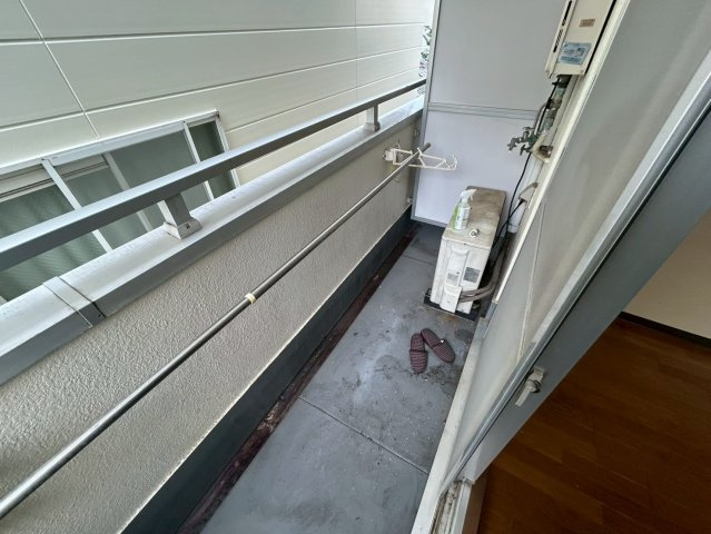 ハイツシグマ2のバルコニー