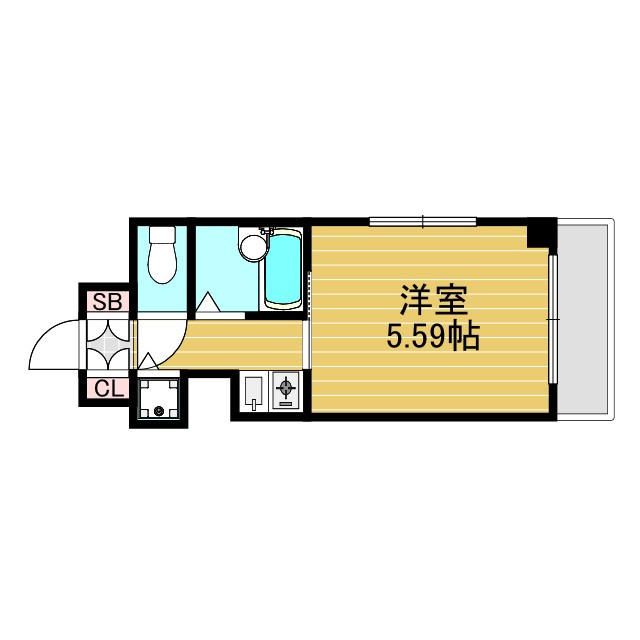 ハイツシグマ2の間取り