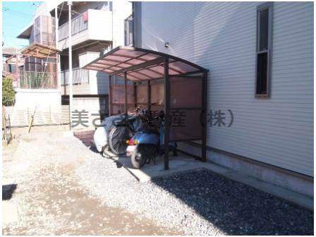 【駐車場】 | オオサワハイツ | 駐輪場