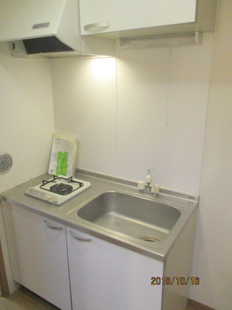 レステュディオのキッチン|１口コンロ付キッチン