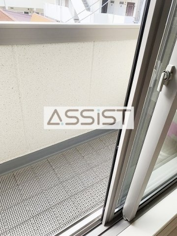 クラウン馬込のバルコニー