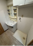 千葉マンションの独立洗面台