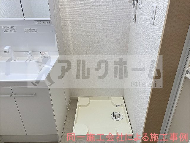 F+style柏原上市の洗面所|F＋style柏原上市