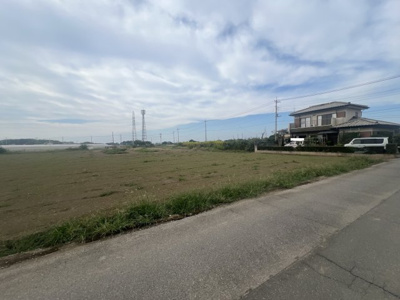 【前面道路含む現地写真】 | 熊谷市西別府　500万　土地