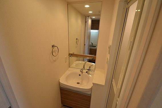 プレサンス三宮エレガンシアの洗面所