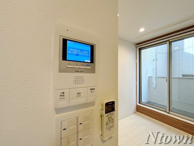 【セキュリティ】 | Grandtic Ban | モニター付きインターホンです