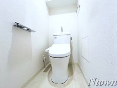 【トイレ】 | メイクスデザイン鶴舞 | ゆったりとした空間のトイレです