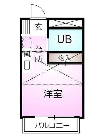 ロフト付のお部屋！