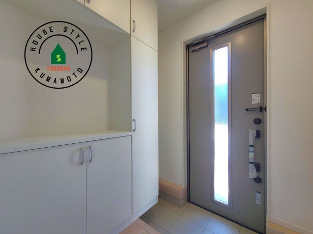 菊池市泗水町吉富第8₋3棟(2号棟)の内観：施工例|二重ロックでしっかり防犯対策ができます。