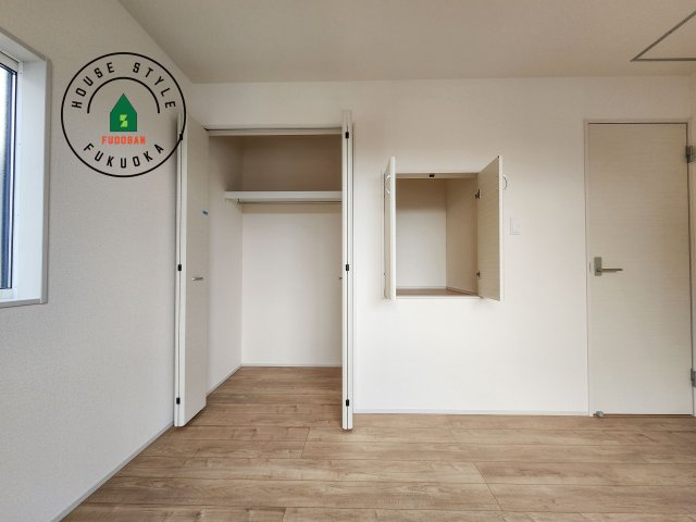 福岡市博多区南八幡町1丁目第1-3棟（2号棟）の収納|収納には困りません。