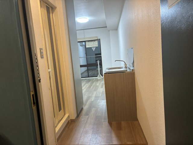 森島ビルⅡの玄関|明るい玄関です