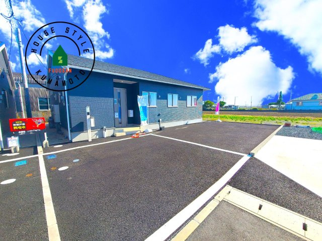 菊池市泗水町吉富第8₋3棟(3号棟)の駐車場|駐車場になります。