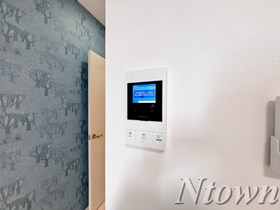 【セキュリティ】 | クレストタップ名古屋ウエスト | モニター付きインターホンです