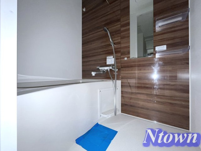【浴室】 | クレストタップ名古屋ウエスト | 落ち着いた空間のお風呂です
