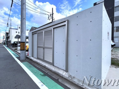 【その他共用部分】 | クレストタップ名古屋ウエスト | ゴミ置き場です