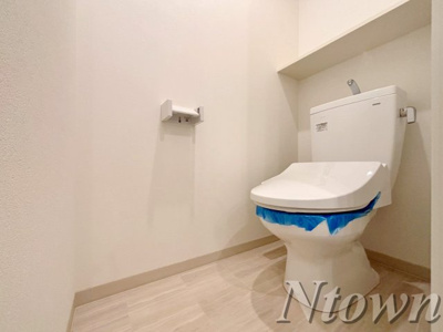 【トイレ】 | クレストタップ名古屋ウエスト | 落ち着いたトイレです