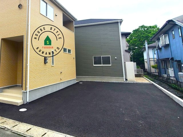 菊池市泗水町吉富第8₋3棟(1号棟)の駐車場|駐車場になります。