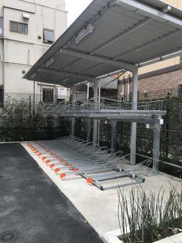 メイクスデザイン入谷アジールコートのその他共用部分|駐輪場