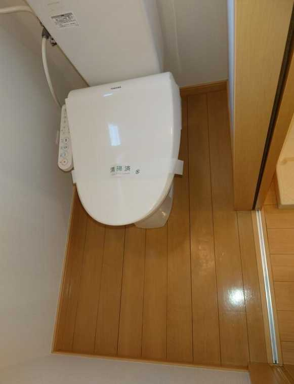 Wise Court　独立洗面台　最上階　オートロックのトイレ