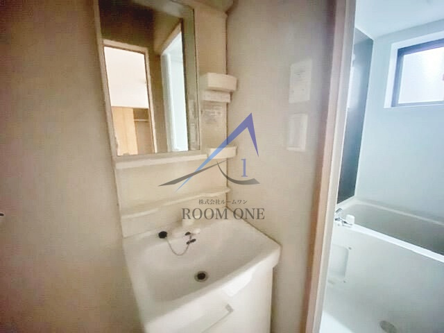 須山ハイツの洗面所|洗面台です。