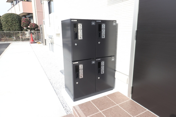 D-ROOM＋津福今町のその他共用部分|宅配BOX付きで不在時の荷物の受け取りに便利です☆