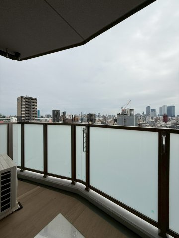 ディアレイシャス名古屋浄心　名古屋市賃貸　仲介手数料無料のバルコニー