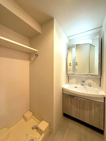 ディアレイシャス名古屋浄心　名古屋市賃貸　仲介手数料無料の洗面所