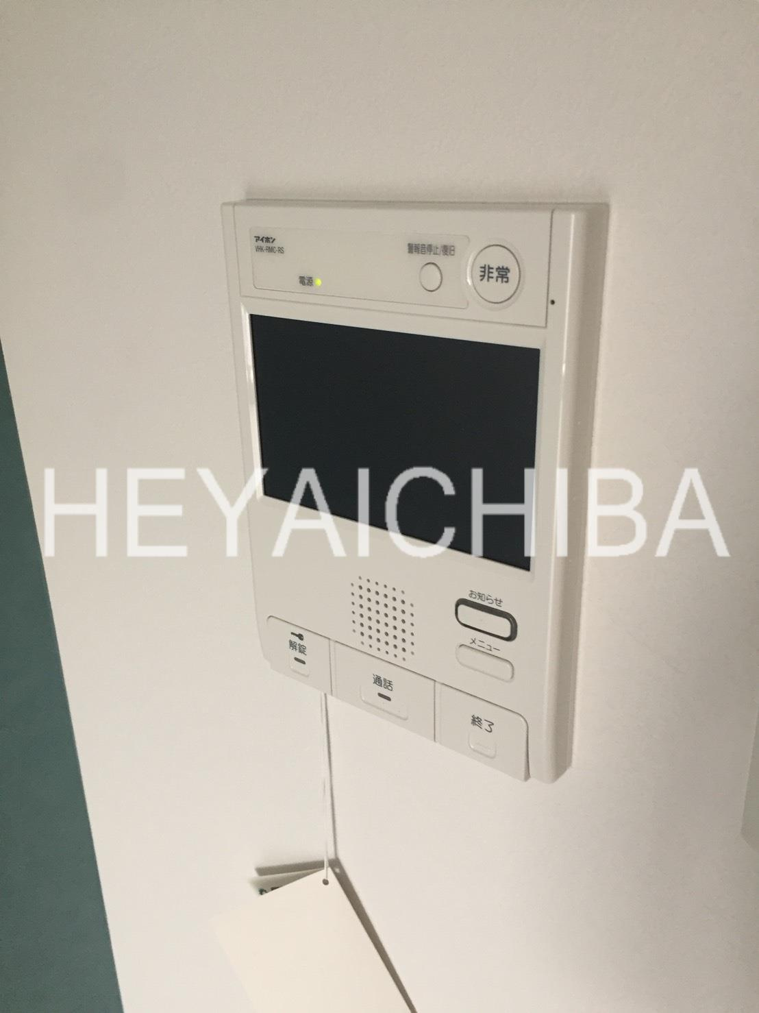 Log上野駅前のセキュリティ|モニター付きインターホン