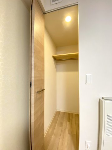 クリーンリバーフィネス琴似ミッドステージの収納|洋室収納スペース（2）！