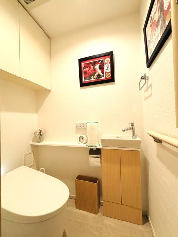 1階部分のトイレ。