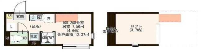 【間取り】 | ハーモニーテラス常盤台
