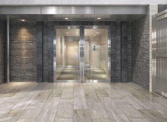 ＡＲＣＯＢＡＬＥＮＯ ＳＡＫＵＲＡＳＨＩＮＭＡＣＨＩのエントランス